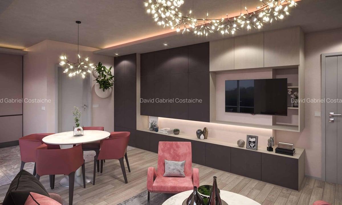 Apartament 1 camera, 37 mp, balcon , cartier Marasti - 4