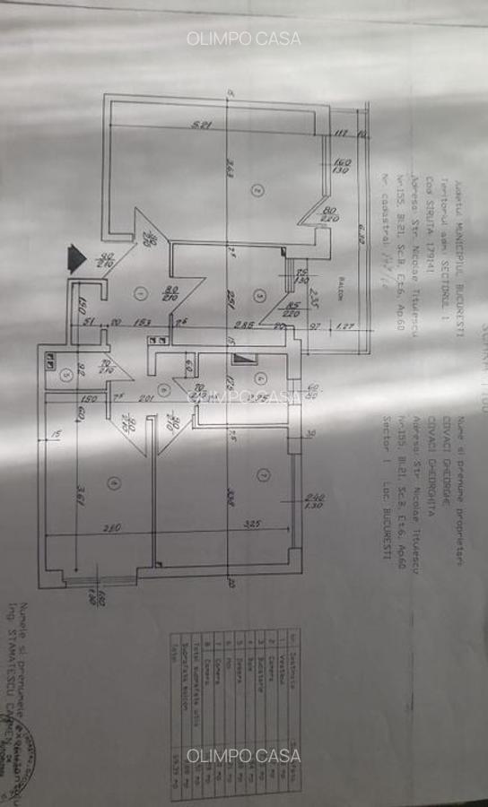 Apartament 3 camere Victoriei - Titulescu - 14