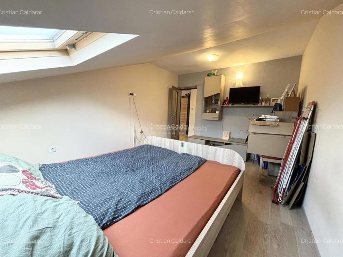 Apartament 3 camere - mobilat - Rogerius - 62 mp - Mansarda - 4