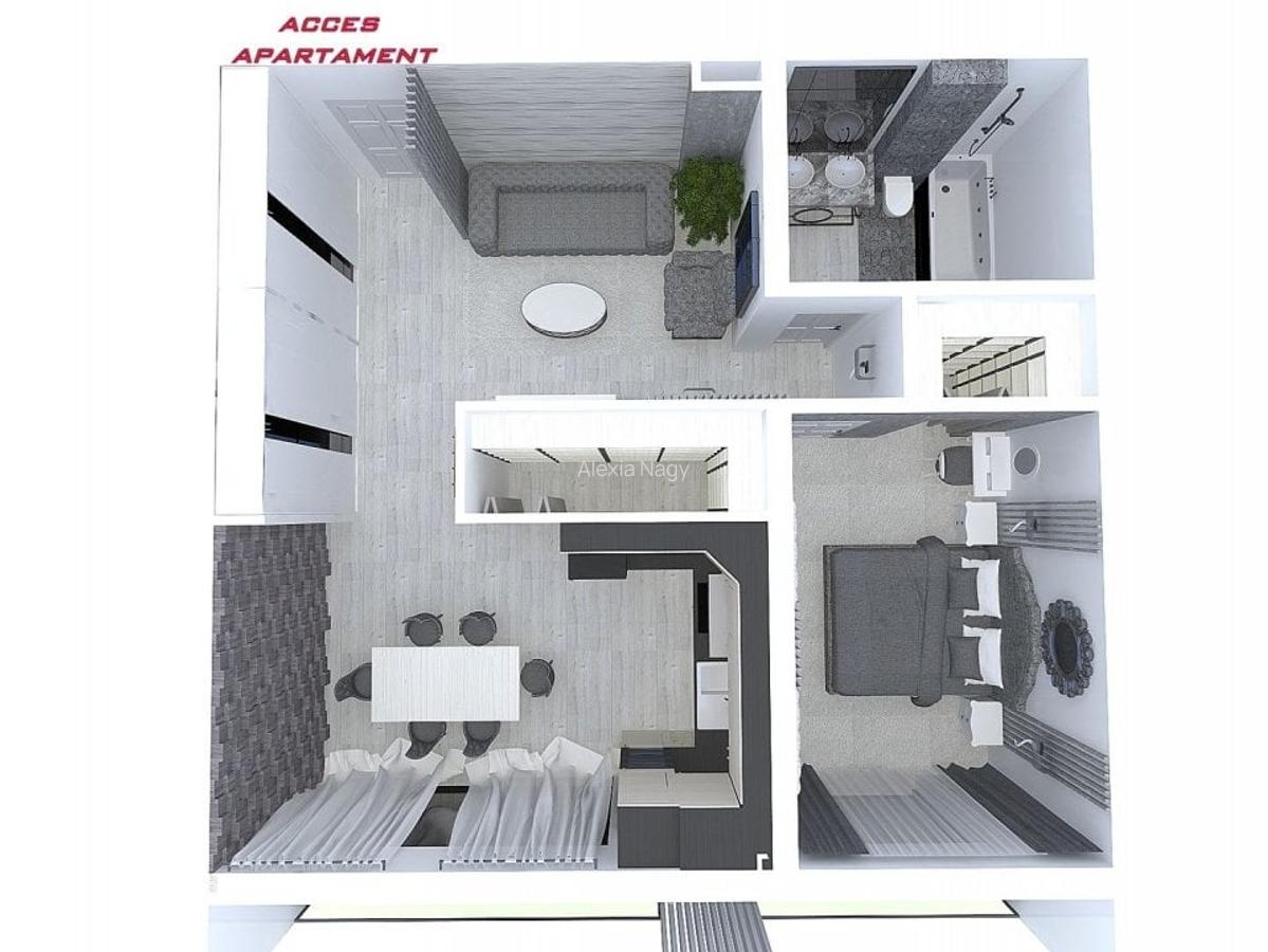 Apartament cu 2 camere decomandat în Sântandrei - 1
