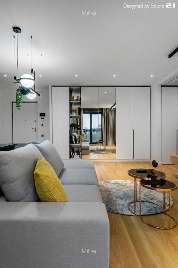 Apt 2 cam design premium–Aviatiei Tower Parcare + Balcon mare Direct Proprietar - 9