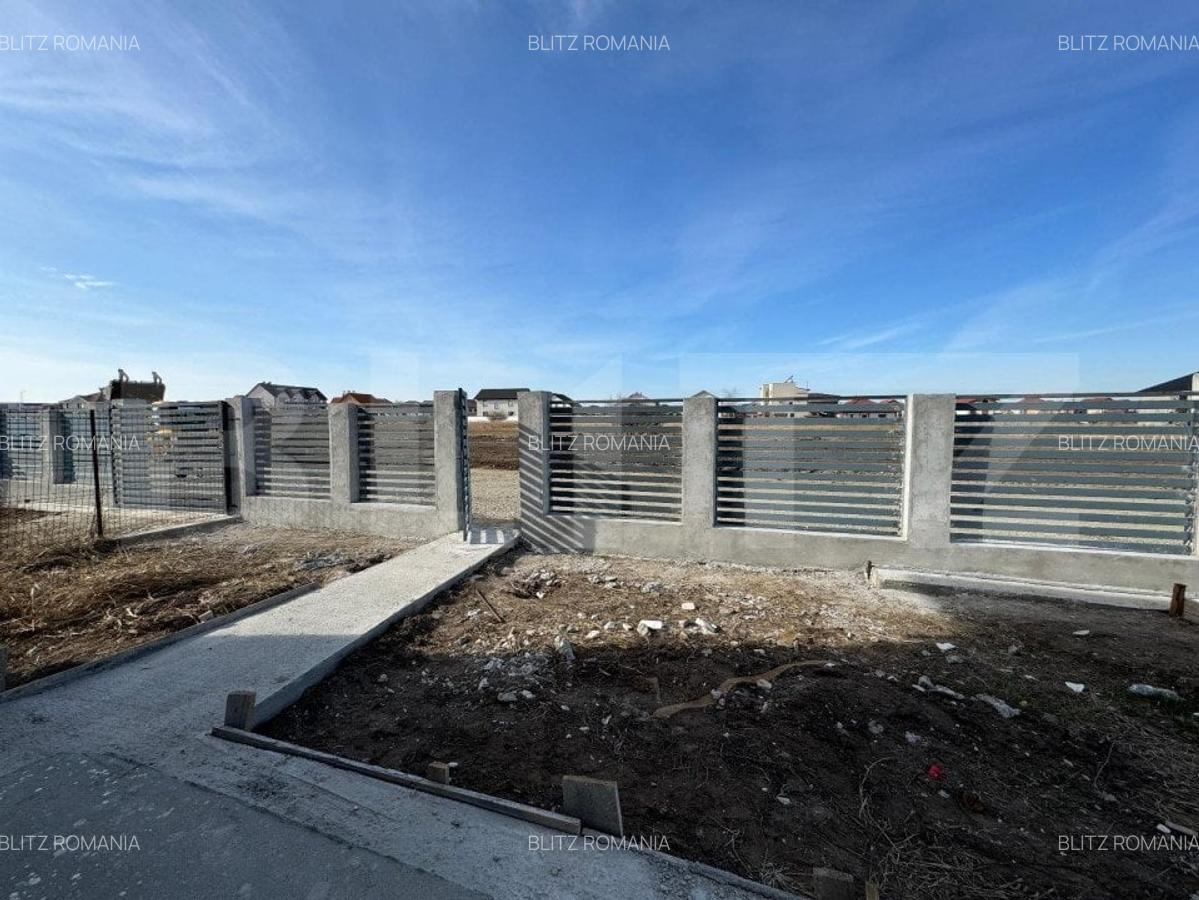Casa semi-finisata P + E, 119 mp utili, teren 339 mp, Pielesti, zona Magnolia - 3