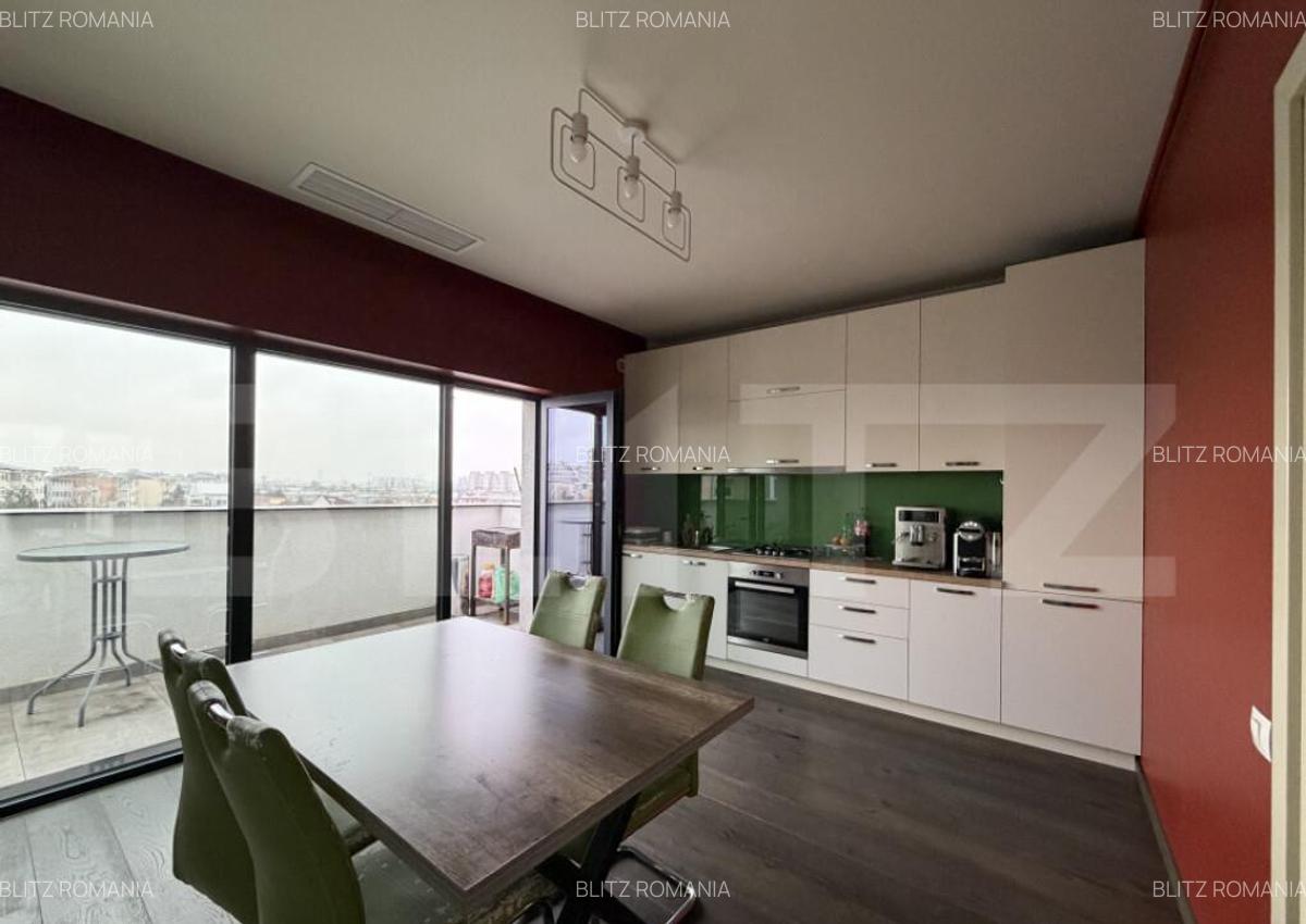 Apartament tip penthouse, 2 camere decomandate, terase panor - 10