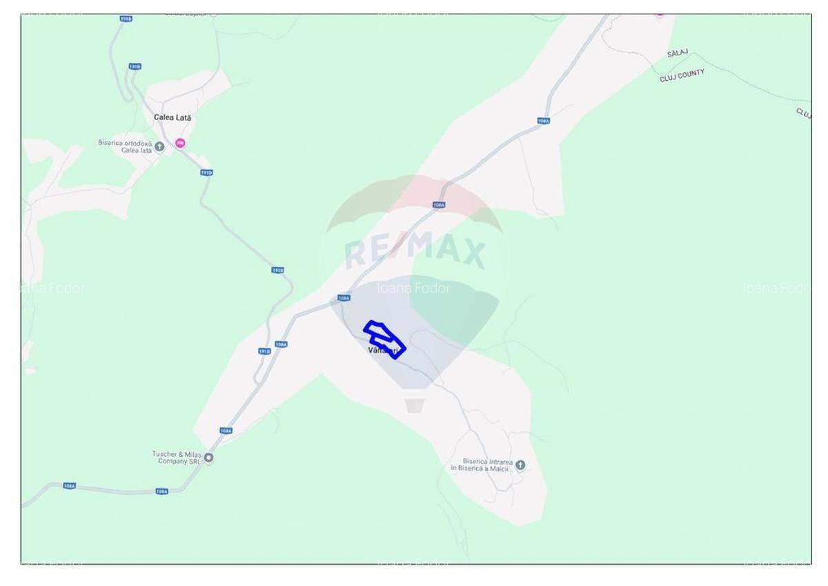 Teren intravilan si extravilan de vanzare, 25.380 mp Vanatori, Ciucea - 12