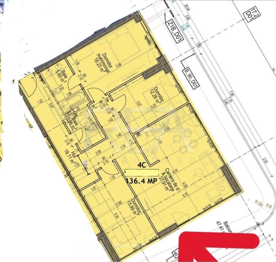 4 camere Premium Terasa Imensa One Lake District - 1