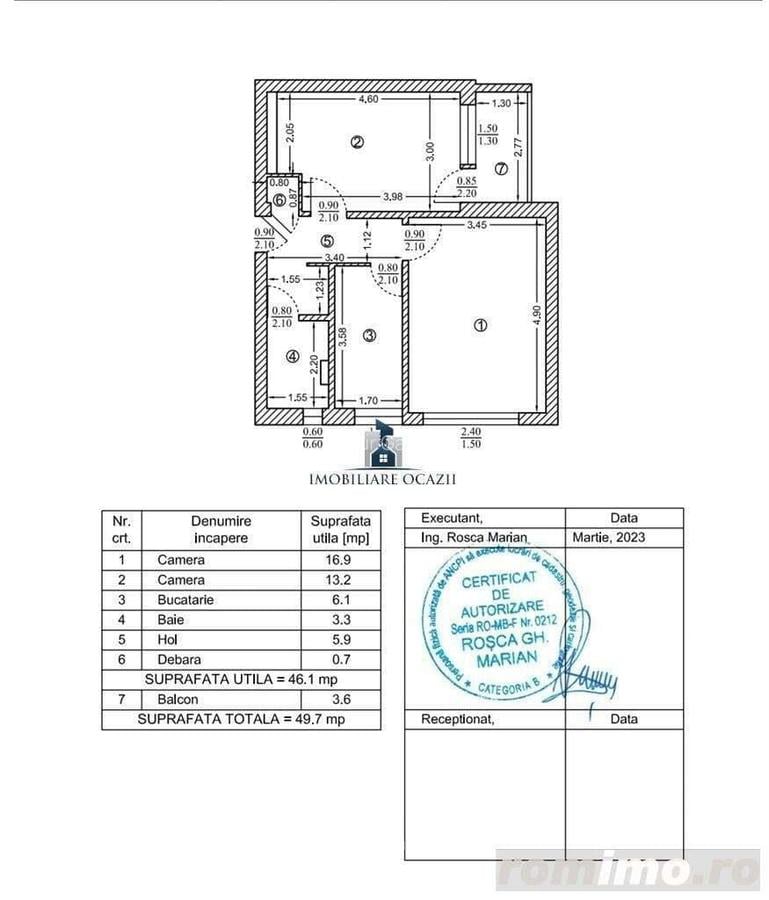 Apartament 2 Camere Decomandat Berceni-Covasna - 9