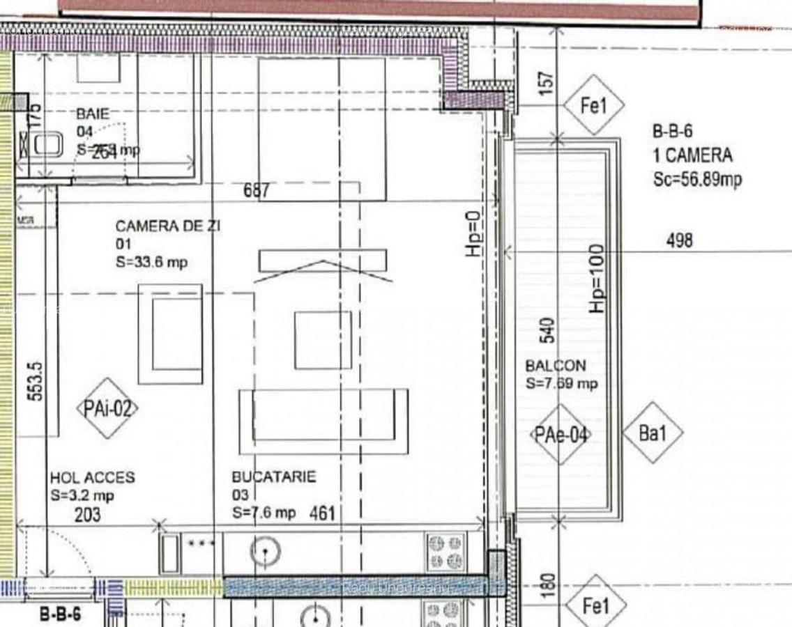 Apartament cu 2 camere semidecomandat în Calea Victoriei - 8