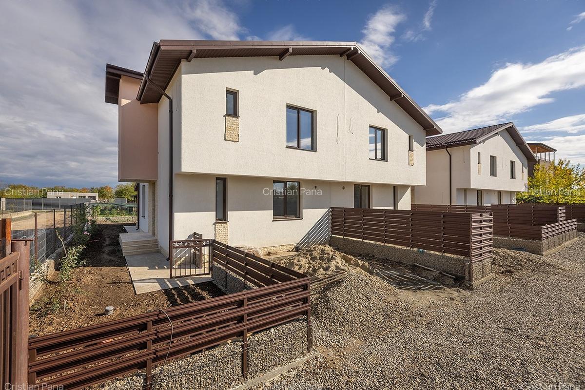 Casă nouă la cheie în Săftica – Balotești | 4 camere, 3 băi | Comision 0% - 3
