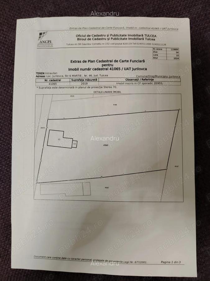 Vand casa batraneasca, Jurilovca, 2019mp teren - 2