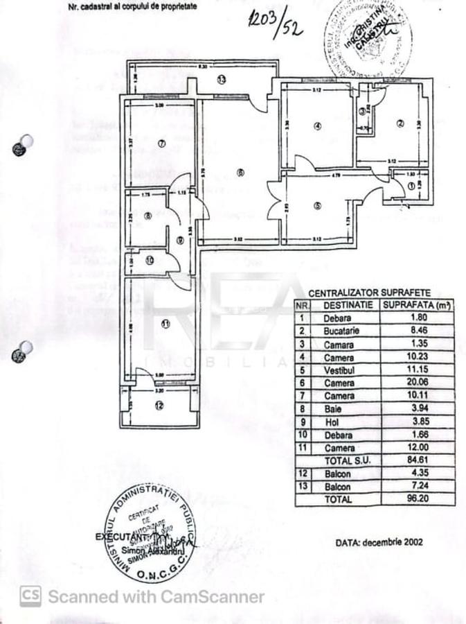 Apartament cu 4 camere - zona Auchan Vitan - 45