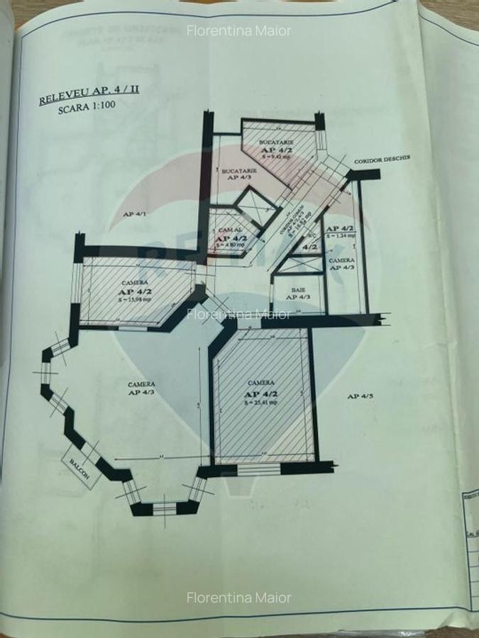 Apartament cu 2 camere la comun de vanzare Ultracentral - 13