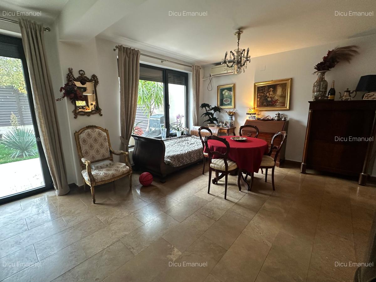 Pipera  Pod - Vila tip Duplex în complex   - 4 camere -garaj-curte+mansarda - 12