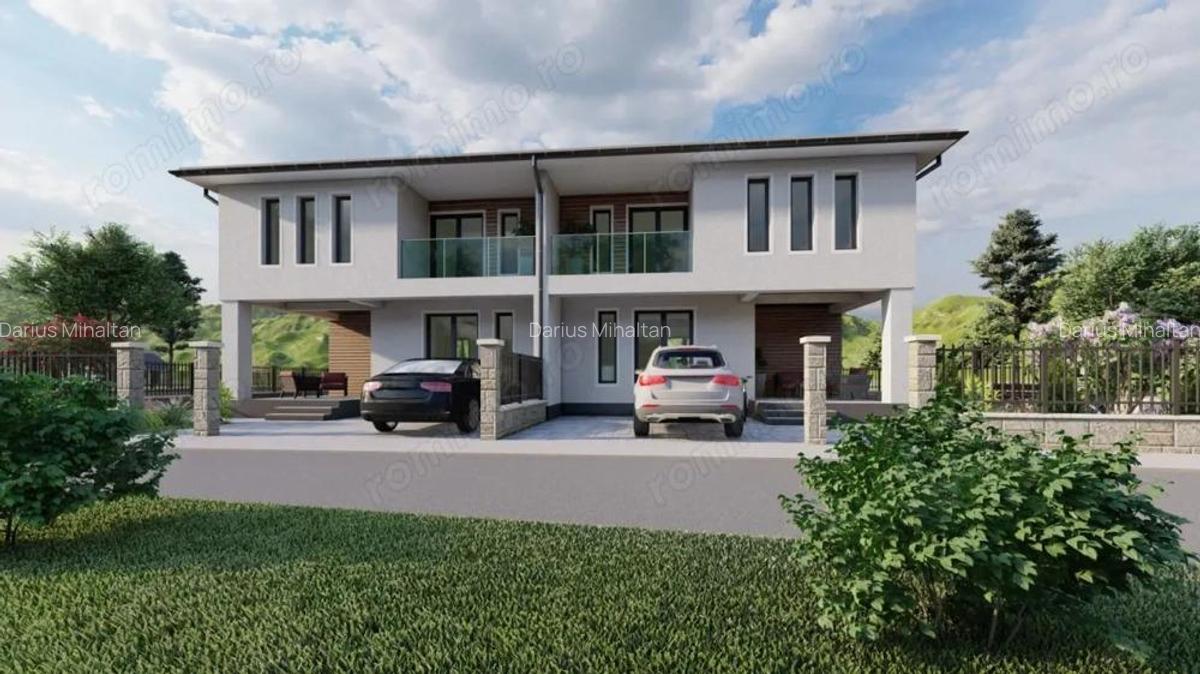 Teren 700 mp, cu autorizatie de constructie + utilitati in Chinteni - 8