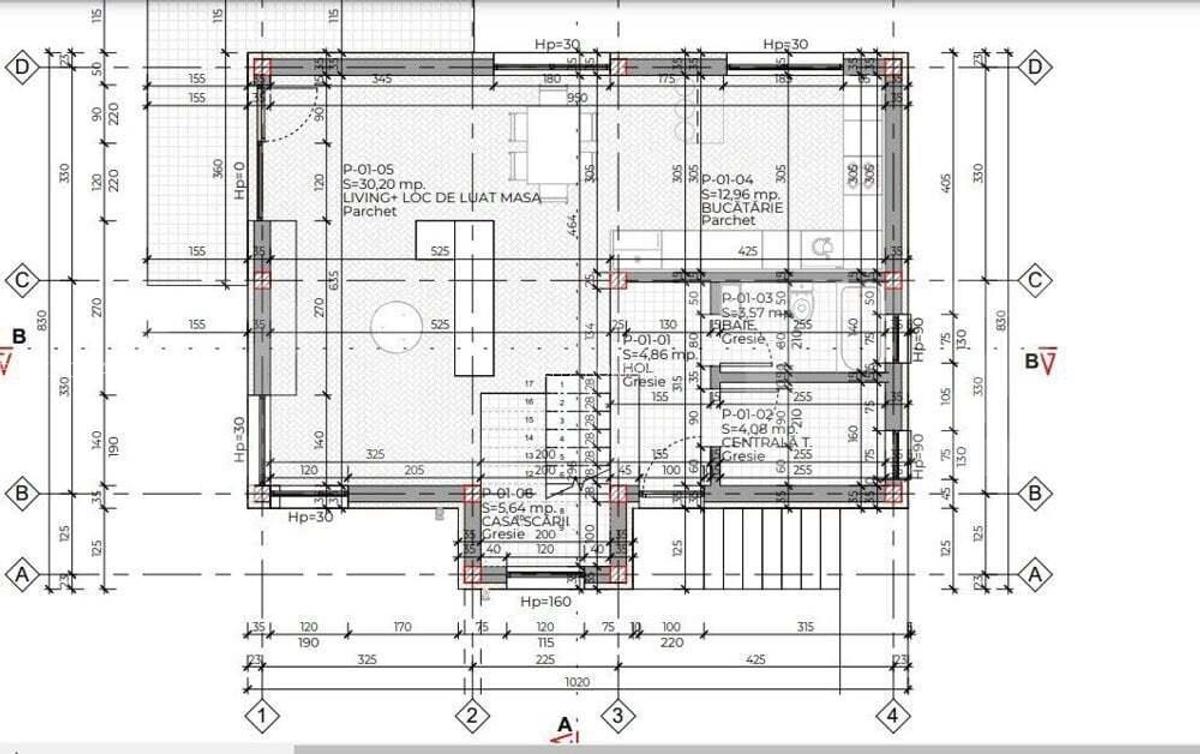 Exclusiv ! Casa individuala 120 mp , teren 464 mp suprafata plana, Dezmir - 4