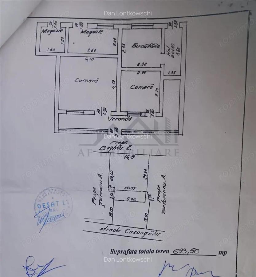 Manta Rosie TEREN 700mp CASA BATRANEASCA 65mp la 200m de bld. Poitiers - 2