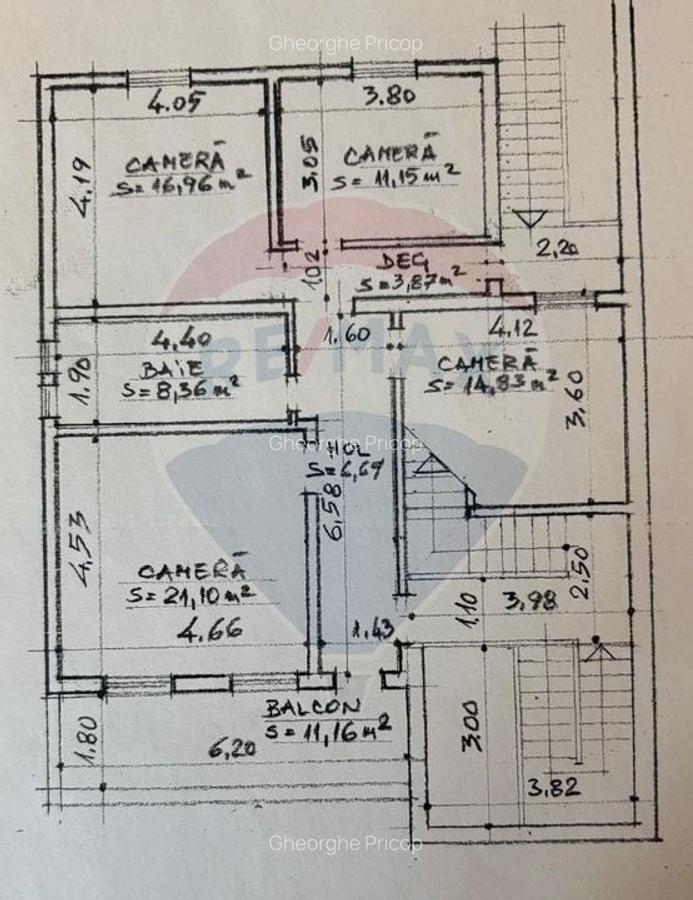 Casa / Vila cu 10 camere si teren generos, Sos. Salaj - 38