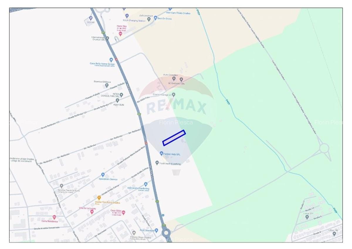 Teren 2464 mp proximitate cartier Nufarul, Oradea, de vanzare - 2