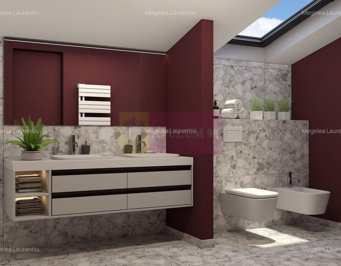 Apartament cu 3 camere cu finisaje de LUX in Sinaia la etaj + mansarda - 15