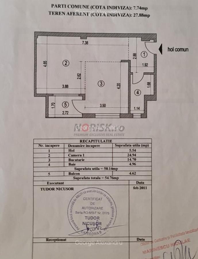 EXCLUSIVITATE – Apartament Spatios cu Mansarda | 3 Camere | 130 mp - 15