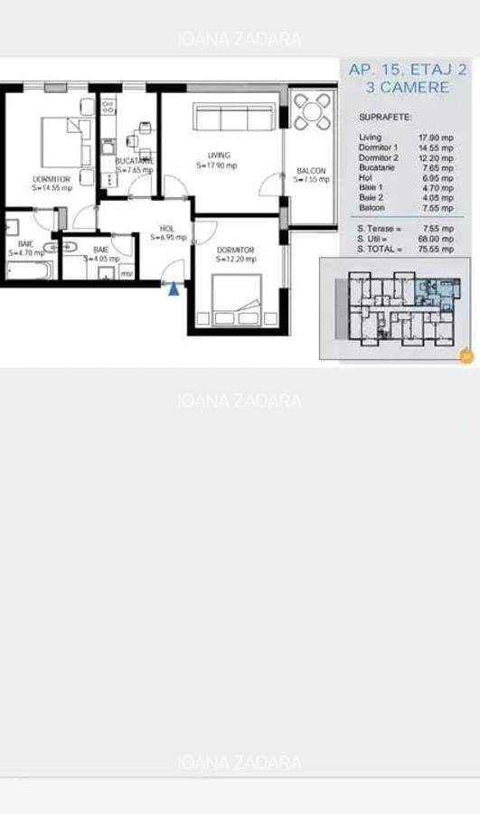 Apartament 3 Camere Decomandat Titan Theodor Pallady Nicolae Teclu - 7