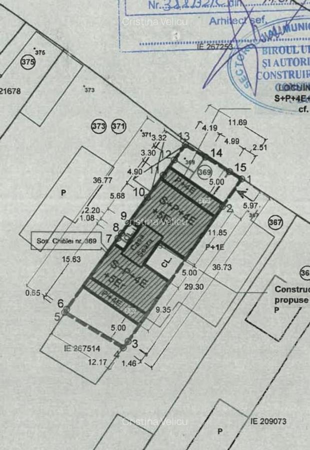 Vanzare Teren cu autorizatie de constructie valabila - Soseaua Chitilei P+4+5R - 2