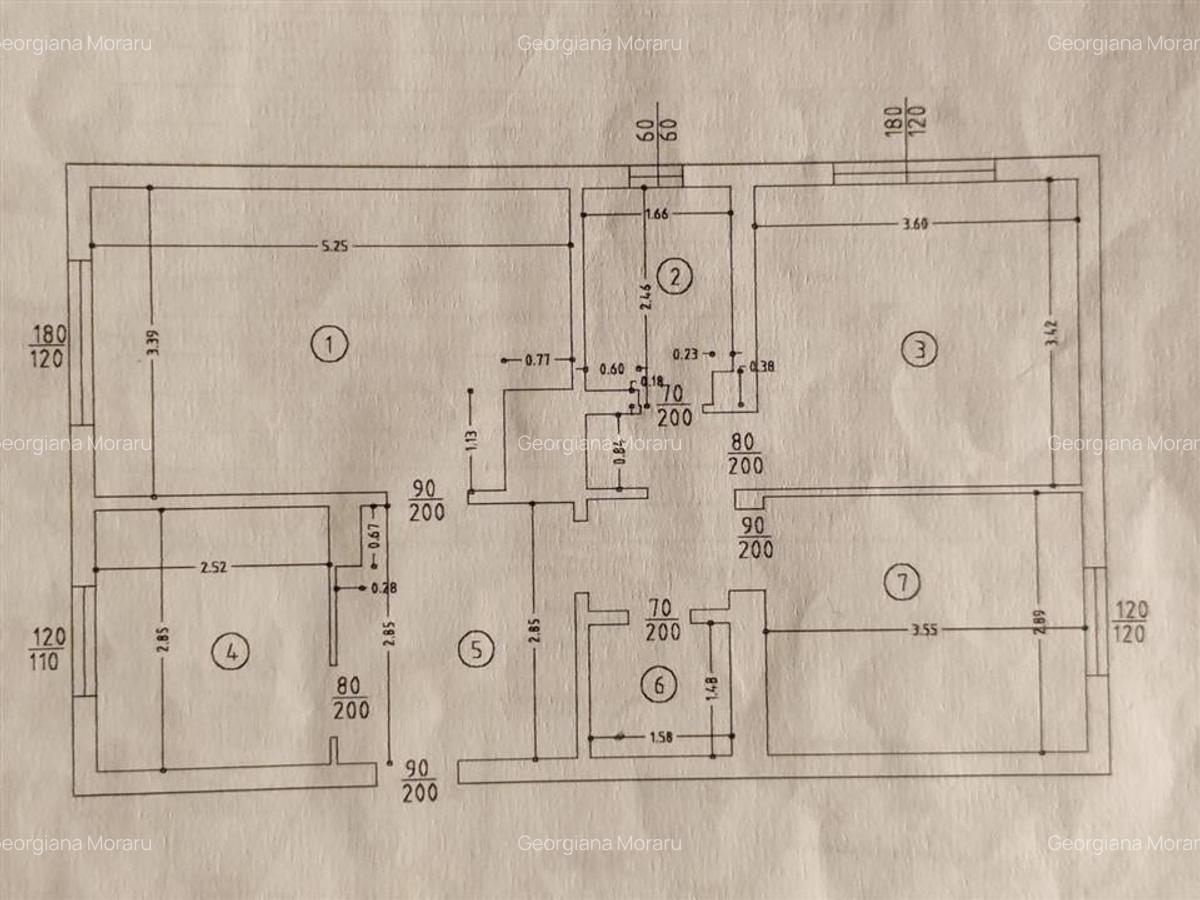 Apartament cu 3 camere decomandat, 2 bai - Pacurari - Petru Poni - 1