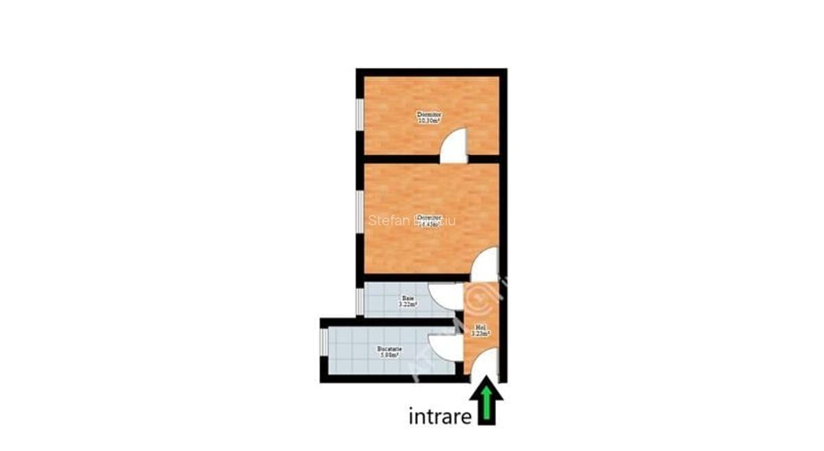 Apartament mobilat si utilat cu 2 camere in zona Cedonia din Sibiu - 8