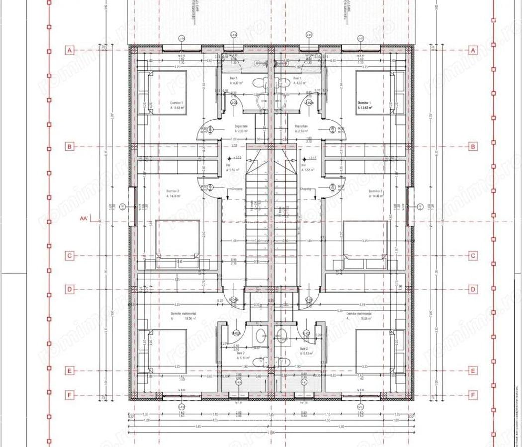 Duplex modern cu 5 camere despartit prin camera tehnica I Mosnita Noua - 6