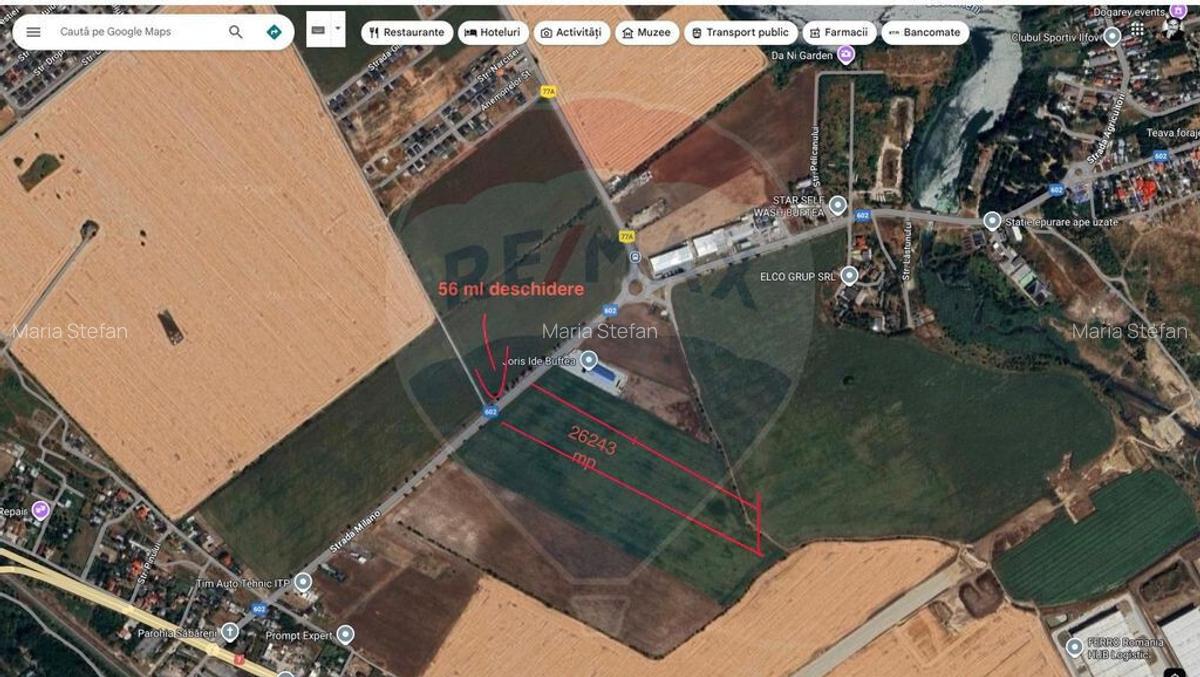 VANZARE Teren intravilan industrial BUFTEA/Strada Milano/... - 3