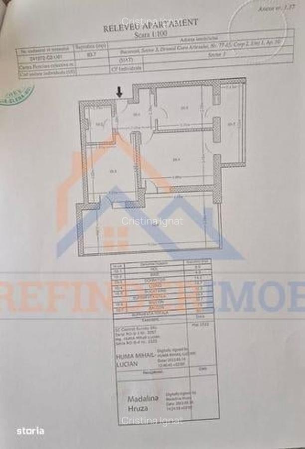 Vanzare apartament 2 camere, zona Ozana - 9