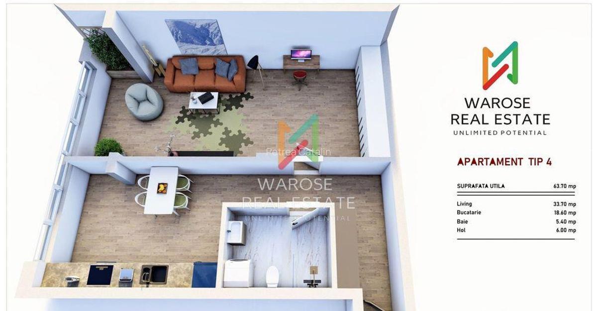 0% Comision | Ap 2 camere | 3 Structuri | De la 58 mp - 4