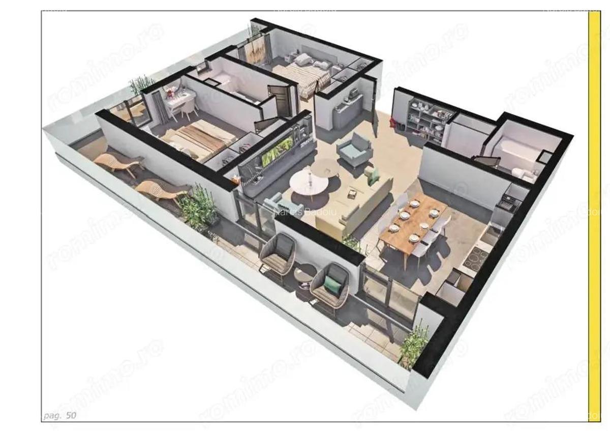 ULTIMELE 2 Penthouse-uri 87 mp zona Torontalului !!! COMISON 0 - 5