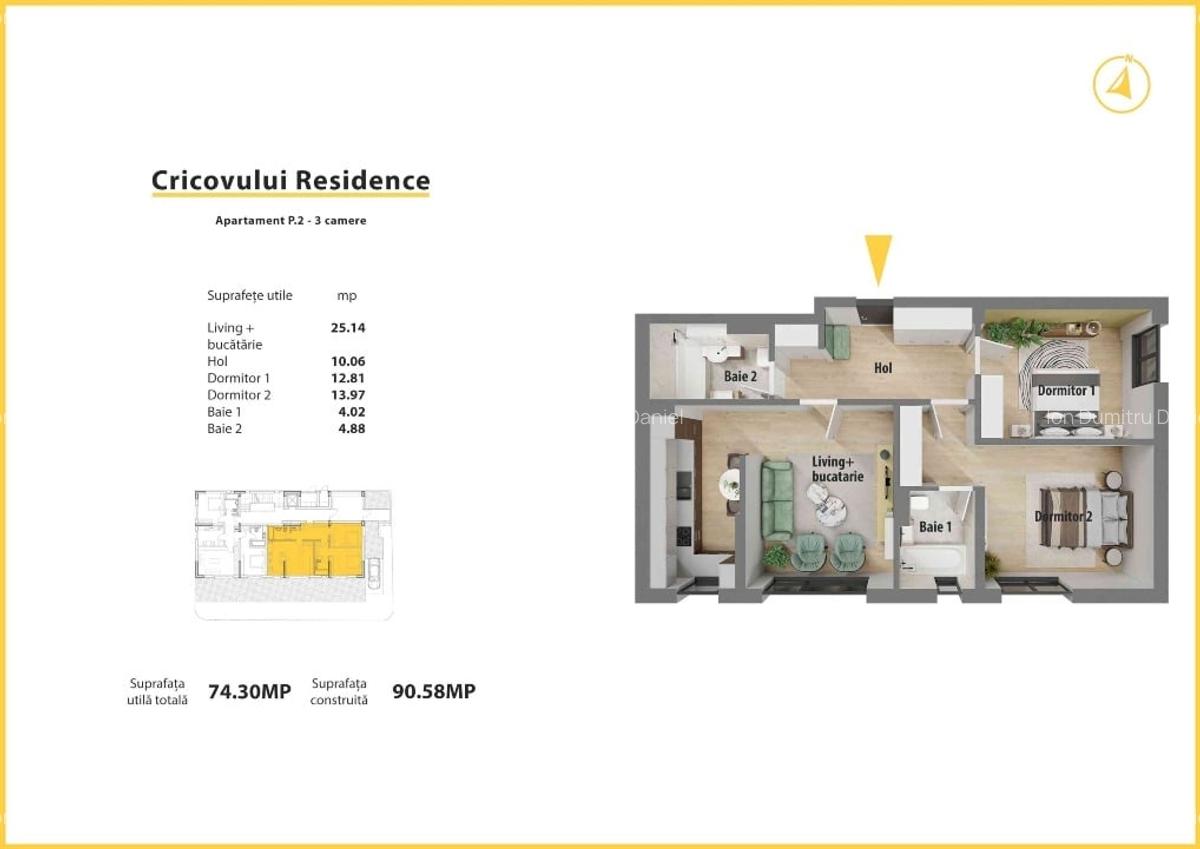 Apartamente noi de vanzare, Direct de la Dezvoltator - 14