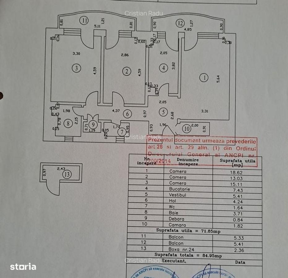 APARTAMENT 3 CAMERE | UNIRII - 16