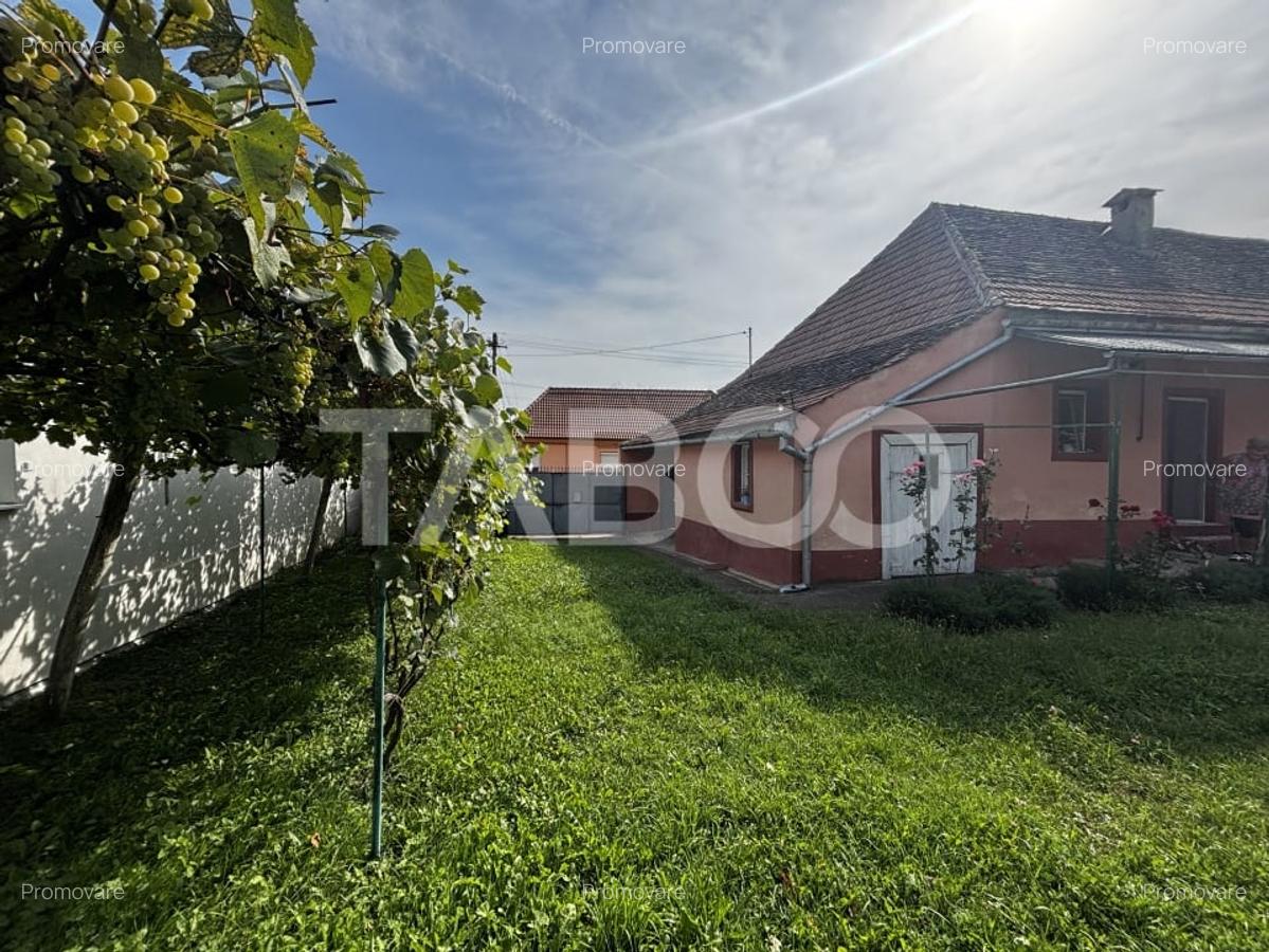 Casa saseasca de vanzare + bonus doua terenuri Seica Mare Sibiu - 5