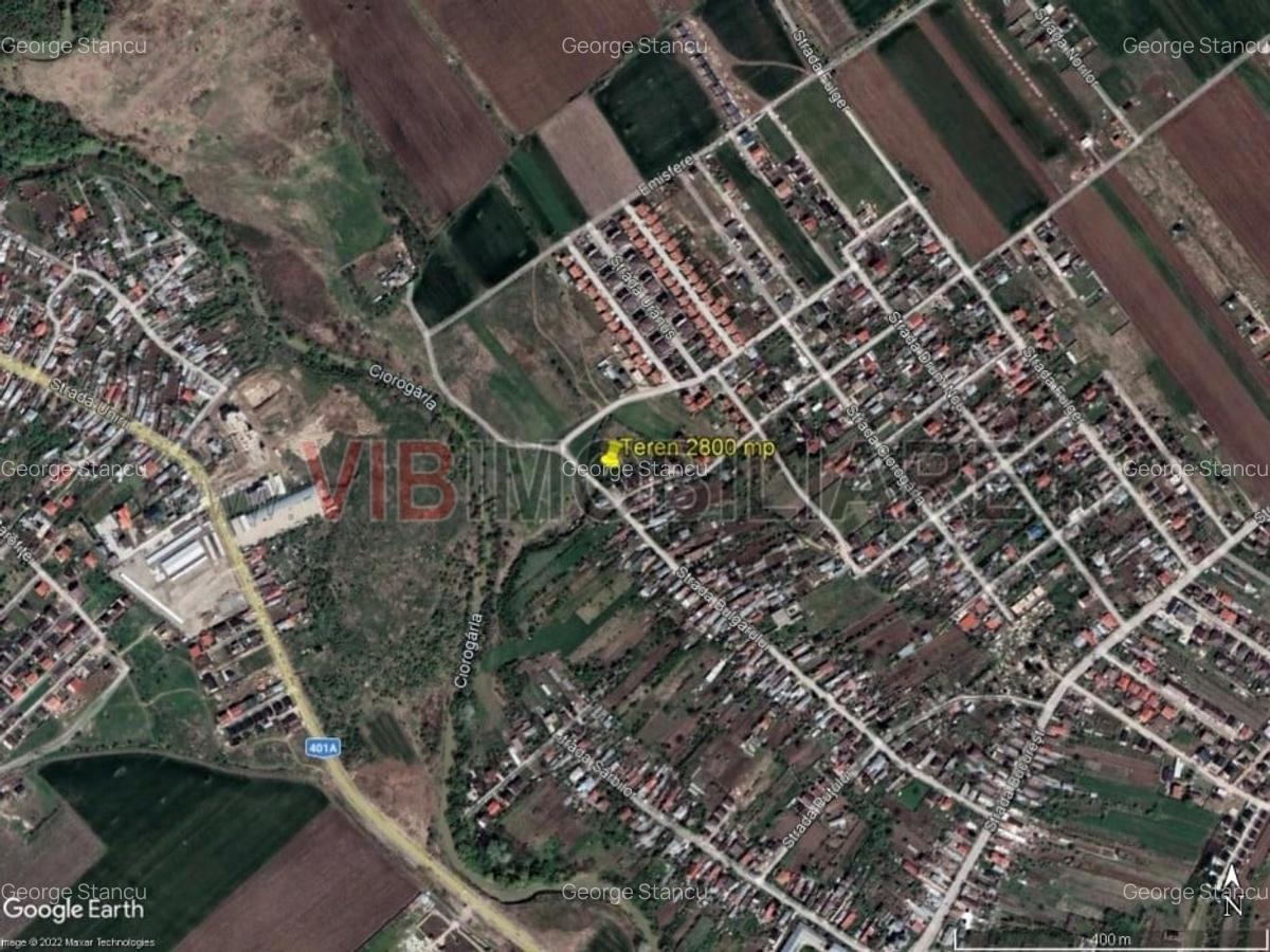 Magurele, Varteju - Str. Bulgarului, teren intravilan, suprafata 2.800 mp - 3