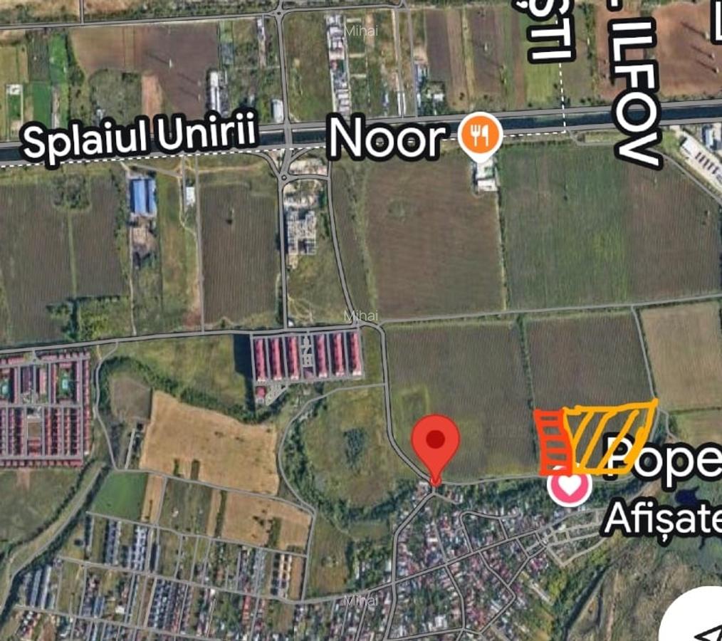 Teren Splaiul Unirii , Popesti Leordeni langa Confort City - 1