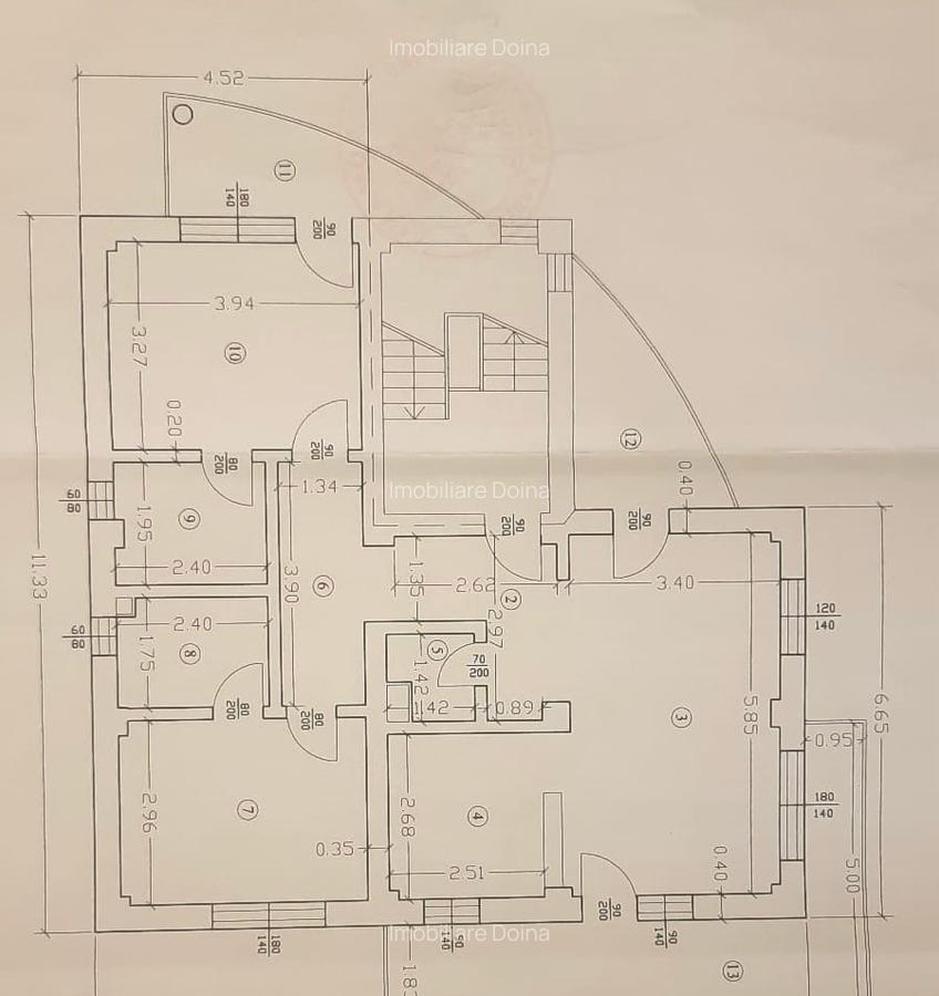 De vanzare apartament 3 camere in vila zona Platoul Izvor - 15