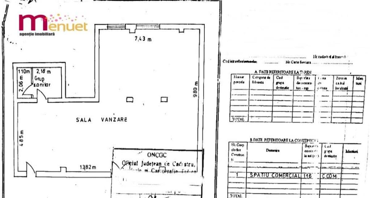 Spatiu comercial Ultracentral, 116 mp , cu vad - 1
