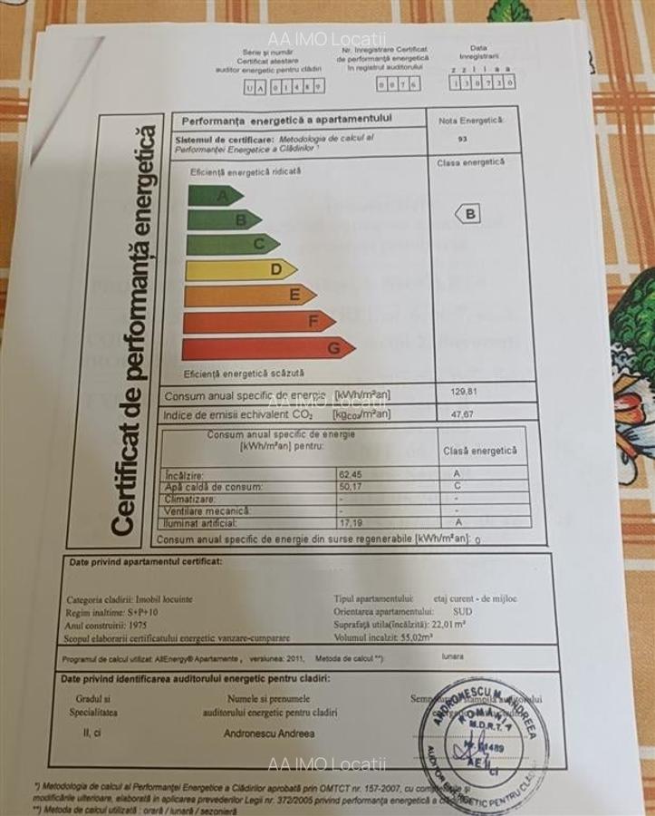 Garsoniera de vanzare Doamna Ghica Rond - parc Plumbuita (cash) - 7