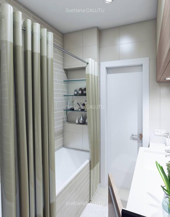 Apartament cu 3 camere semidecomandat în Moșilor - 22