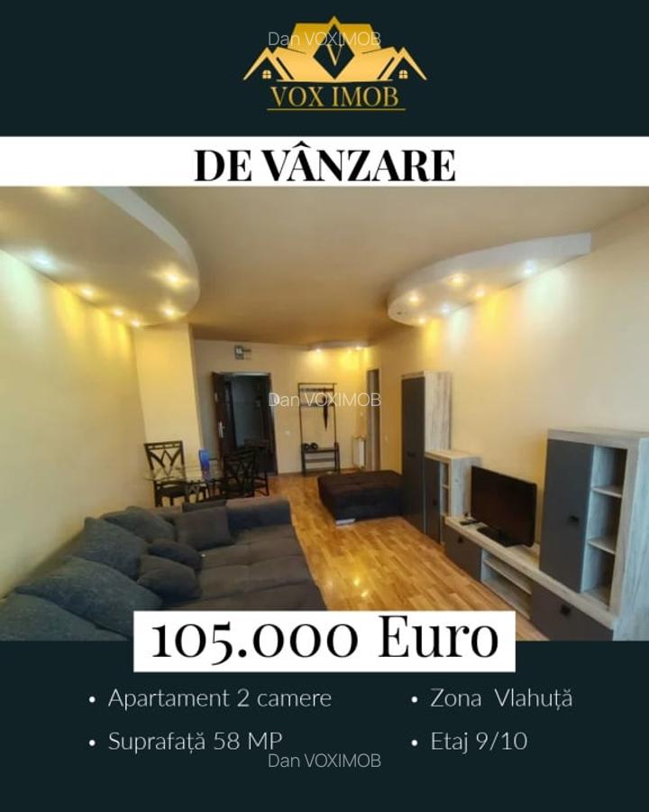 Apartament 2 camere zona Vlahuta - 1