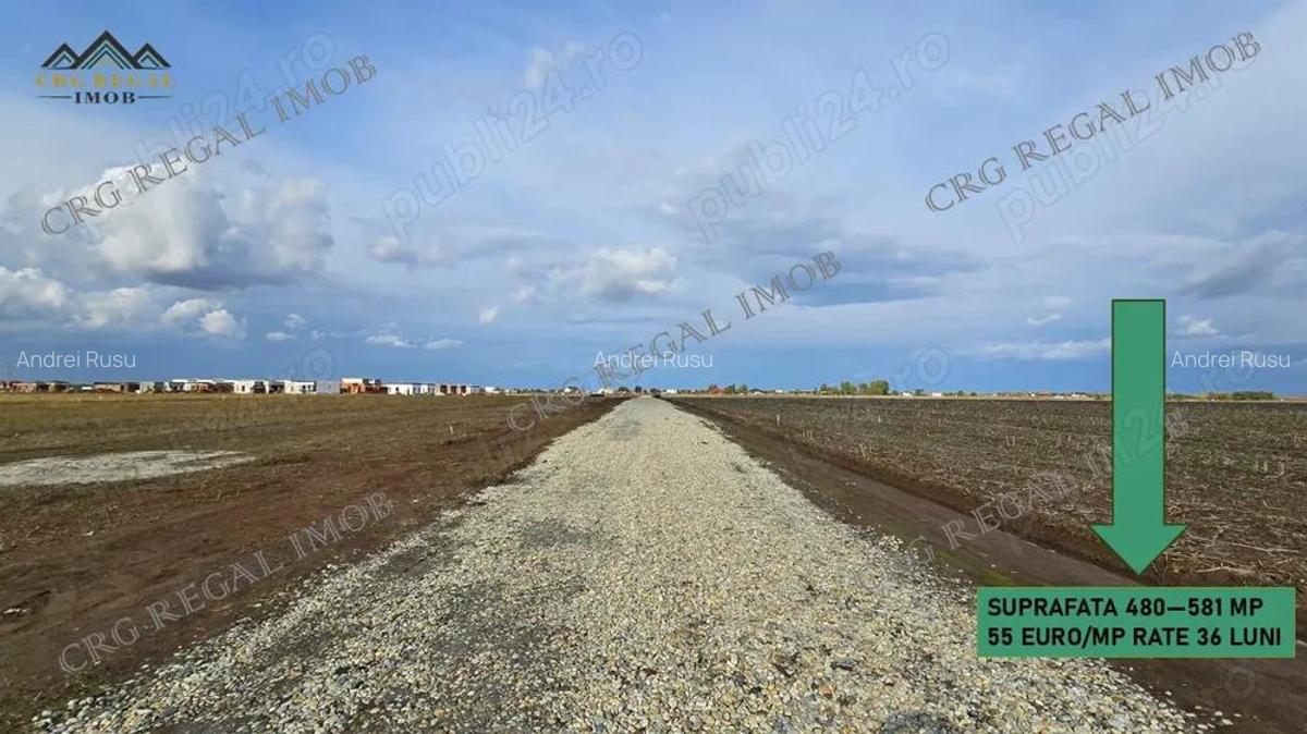 Teren Comuna Berceni rate 36 luni Gaz Curent Apa pe Strada - 3