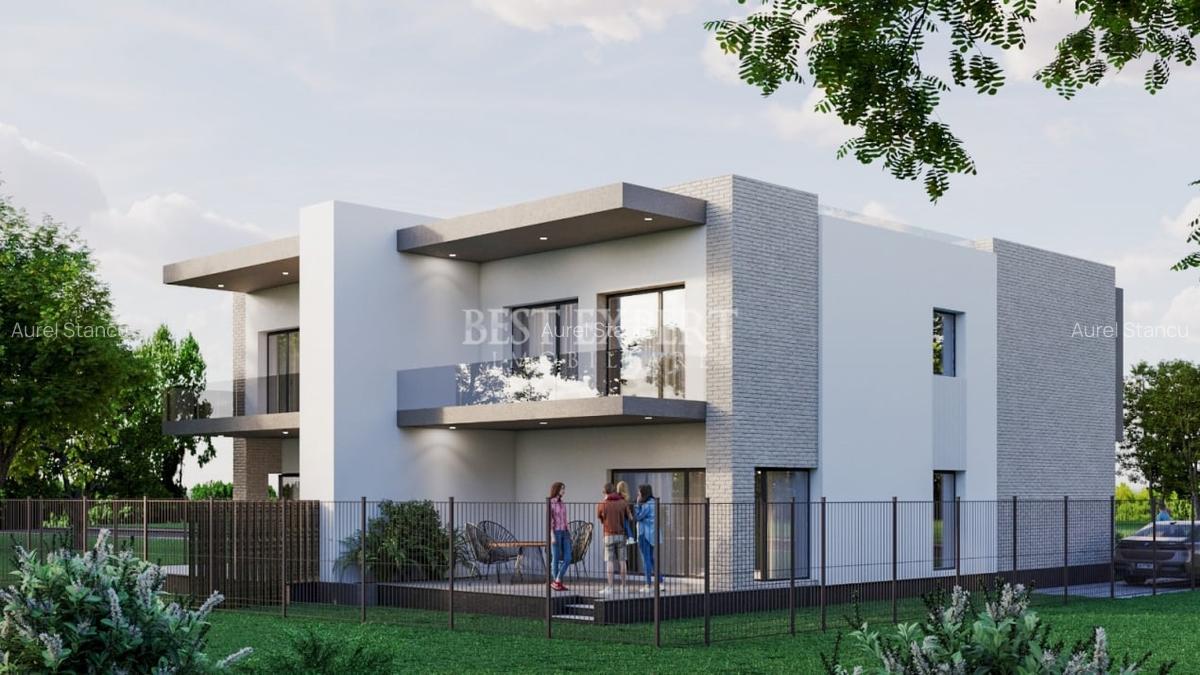 Duplex de vanzare -4 camere, 184 mp utili, curte proprie, 2 Parcari - 2