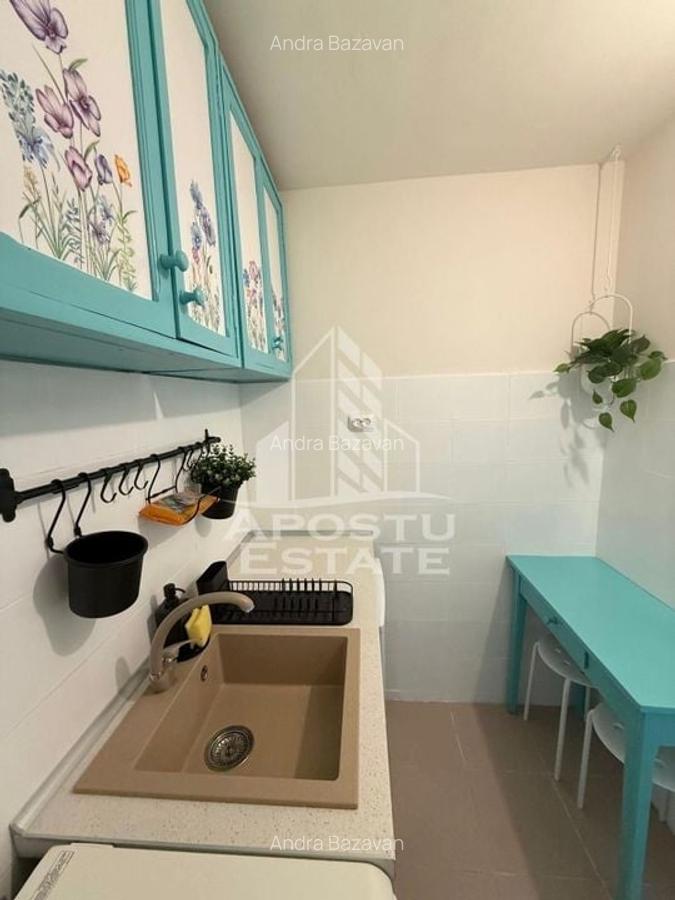 Garsoniera renovata, etaj intermediar,  zona Lipovei - 4