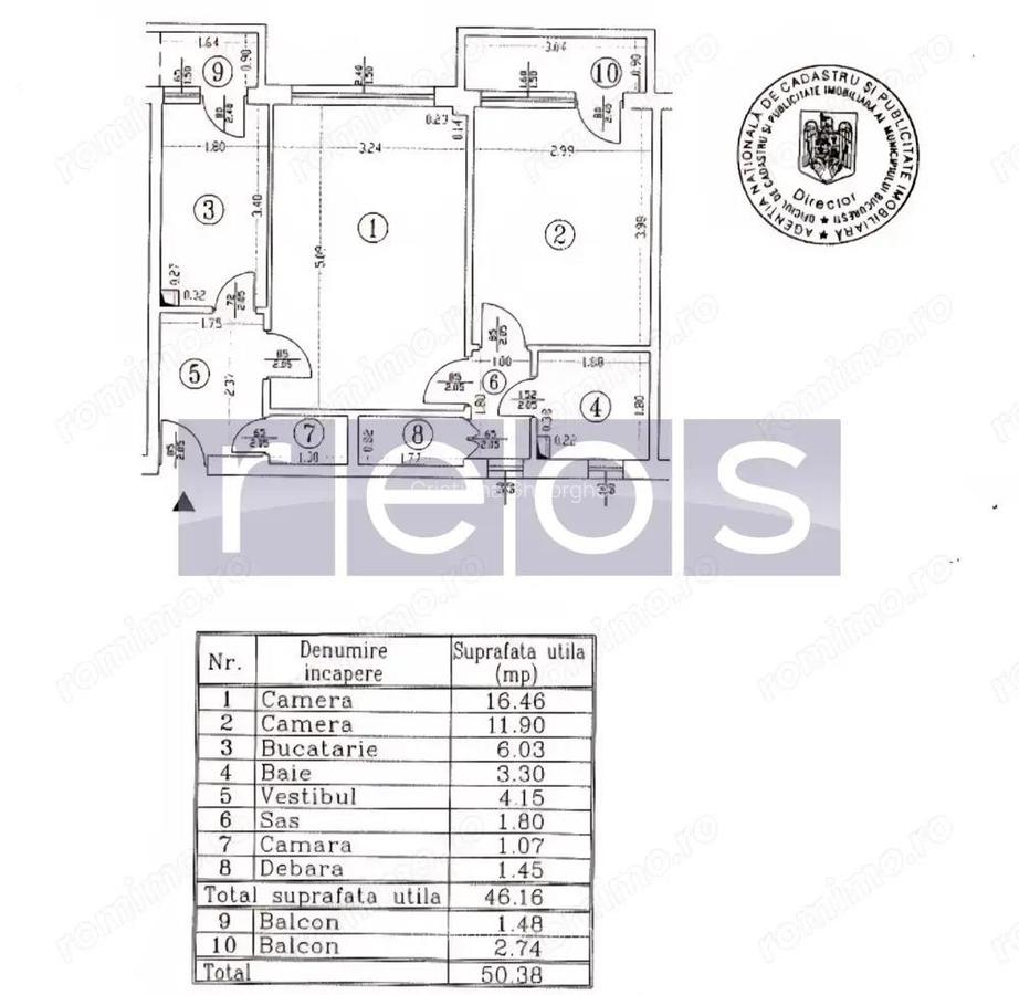 VANZARE 2 CAMERE - CALEA DOROBANTI - 8