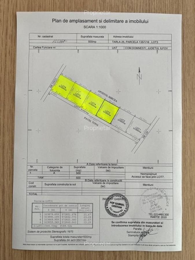 TEREN DOMNESTI INTRE CASE - 2