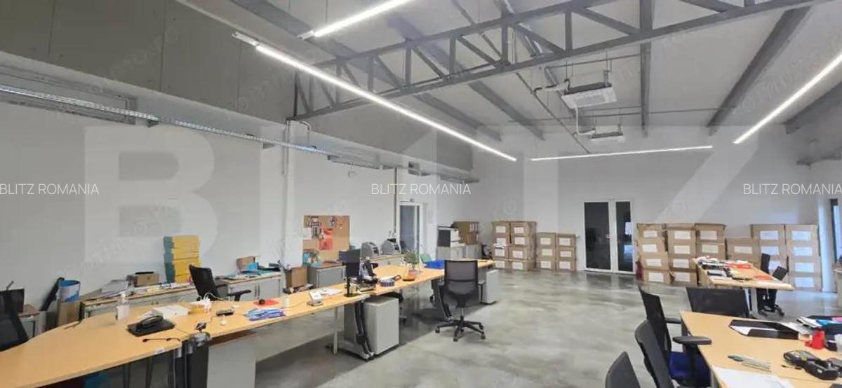 Hala/birouri pretabil showroom, 700 mp, parcare, zona Bariera Valcii - 3