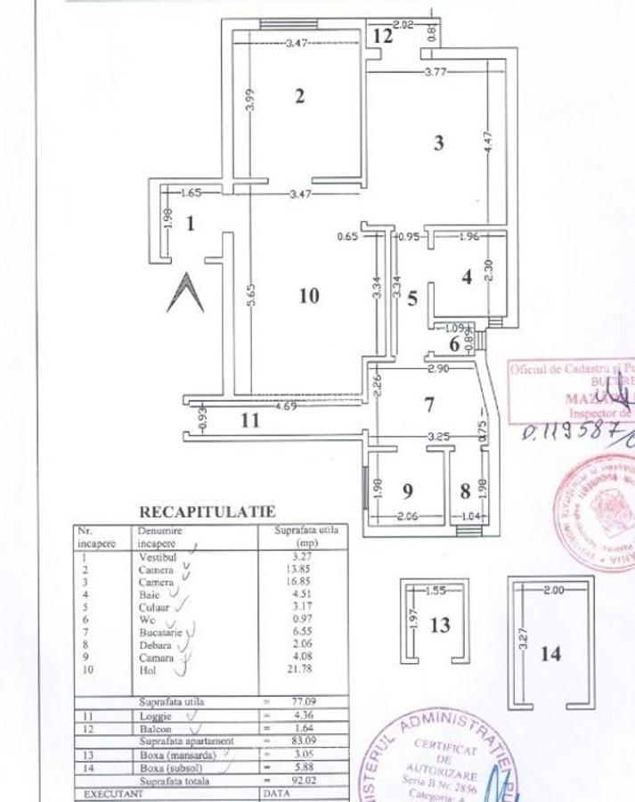 Apartament 3 camere Dorobanti M261 - 1