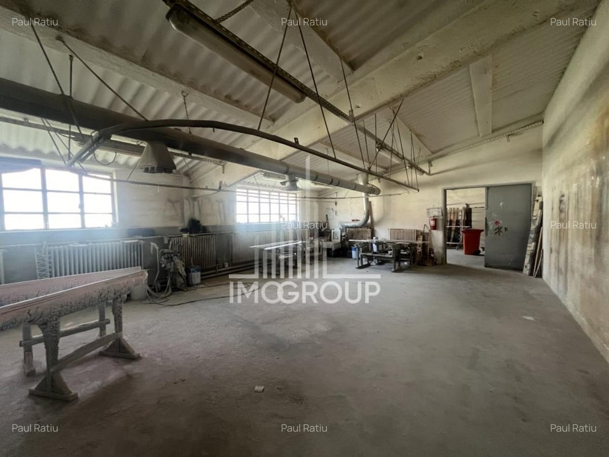 Hala productie 1600 mp - fosta tamplarie lemn, utilata, exaustare + centrala - 14